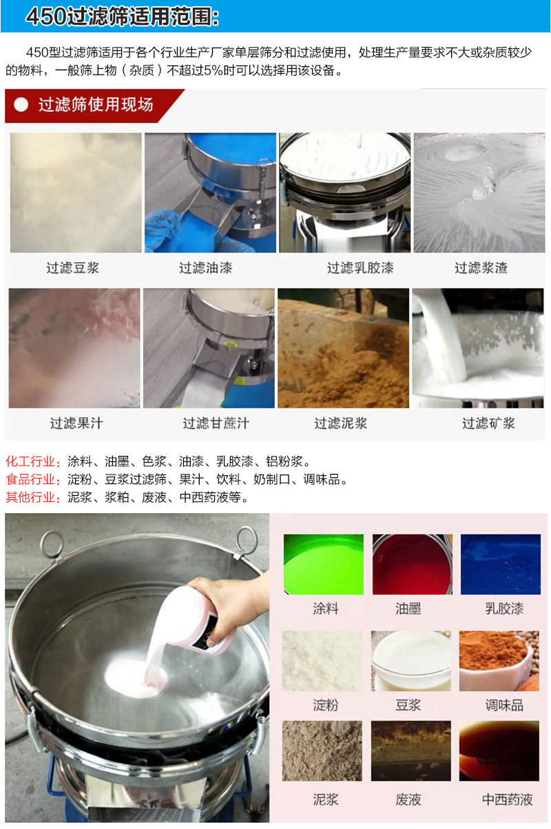 450过滤筛