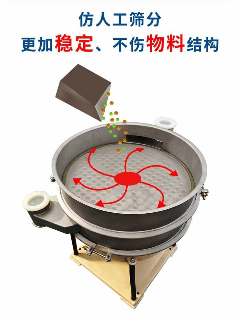 洗涤剂圆形不锈钢摇摆筛